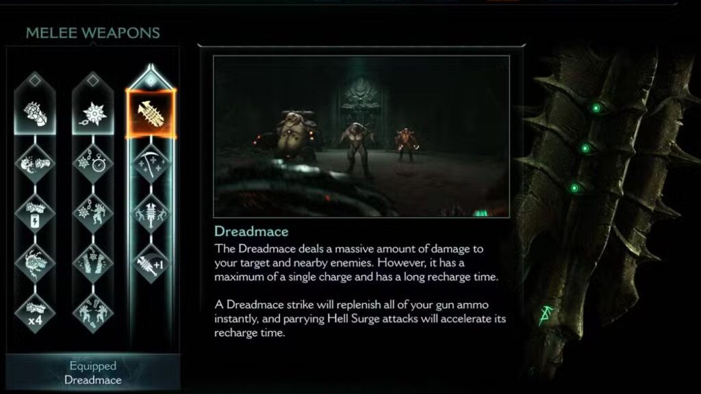 maca do pavor doom